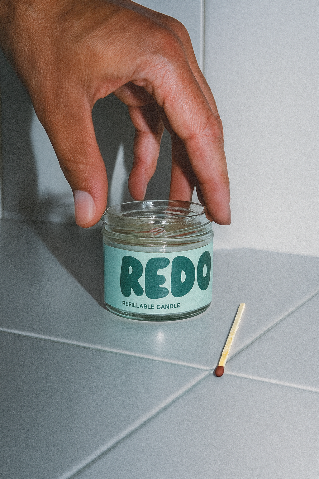 Redo Candle Co – wholesale Jar/filled candle – Mint & Vanilla Candle I Vegetable Wax I Christmas Gift2