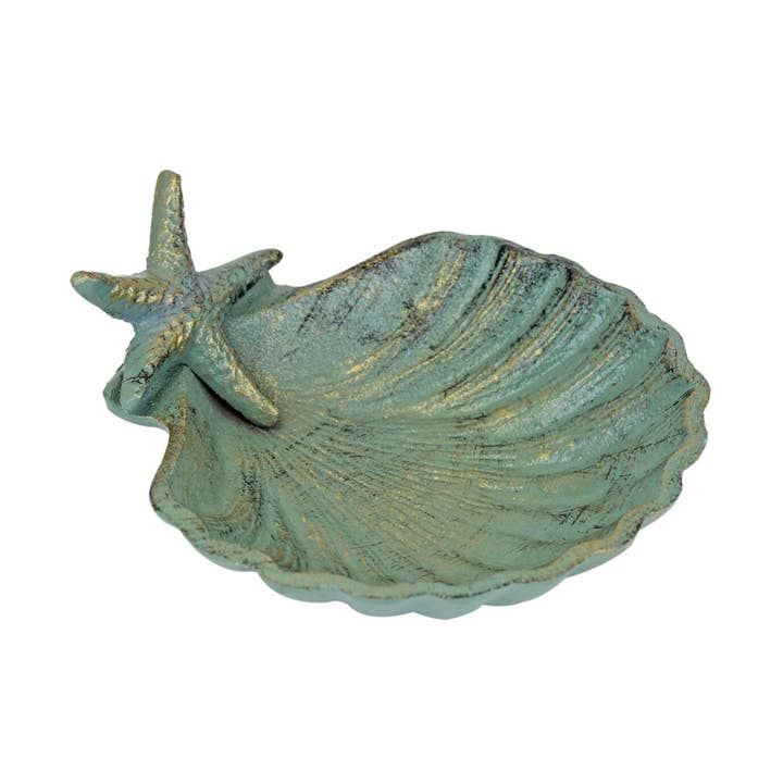 Beachcombers - Wholesale Jewelry Dish - Shell Starfish Trinket Dish0
