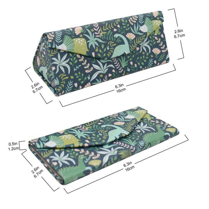 Real Sic - Wholesale Eyewear Cases & Holders - Unisex - Dinosaur Glasses Case – Fun, Kids – Vegan Leather