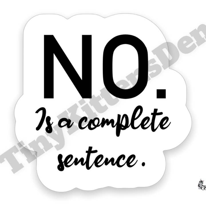 Adesivo de vinil Snarky Human Rights por atacado de TinyKittensDen