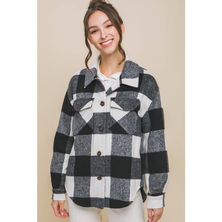 Jacke mit gewebtem Garn und Brusttasche für den Großhandel von IVE