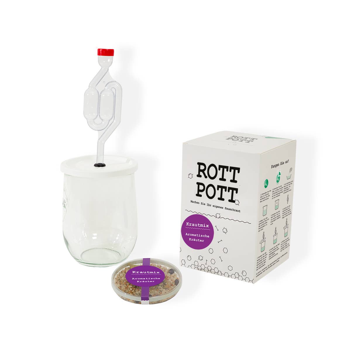 RotPot - Vendita all'ingrosso Kit fai da te per alimenti - RotPot kit completo fai-da-te per crauti fermentati2
