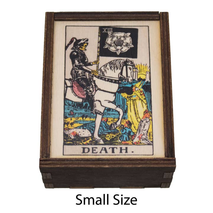 Most Amazing - Wholesale Decorative Box - Tarot - 13 - Death Full Color Stash Box4