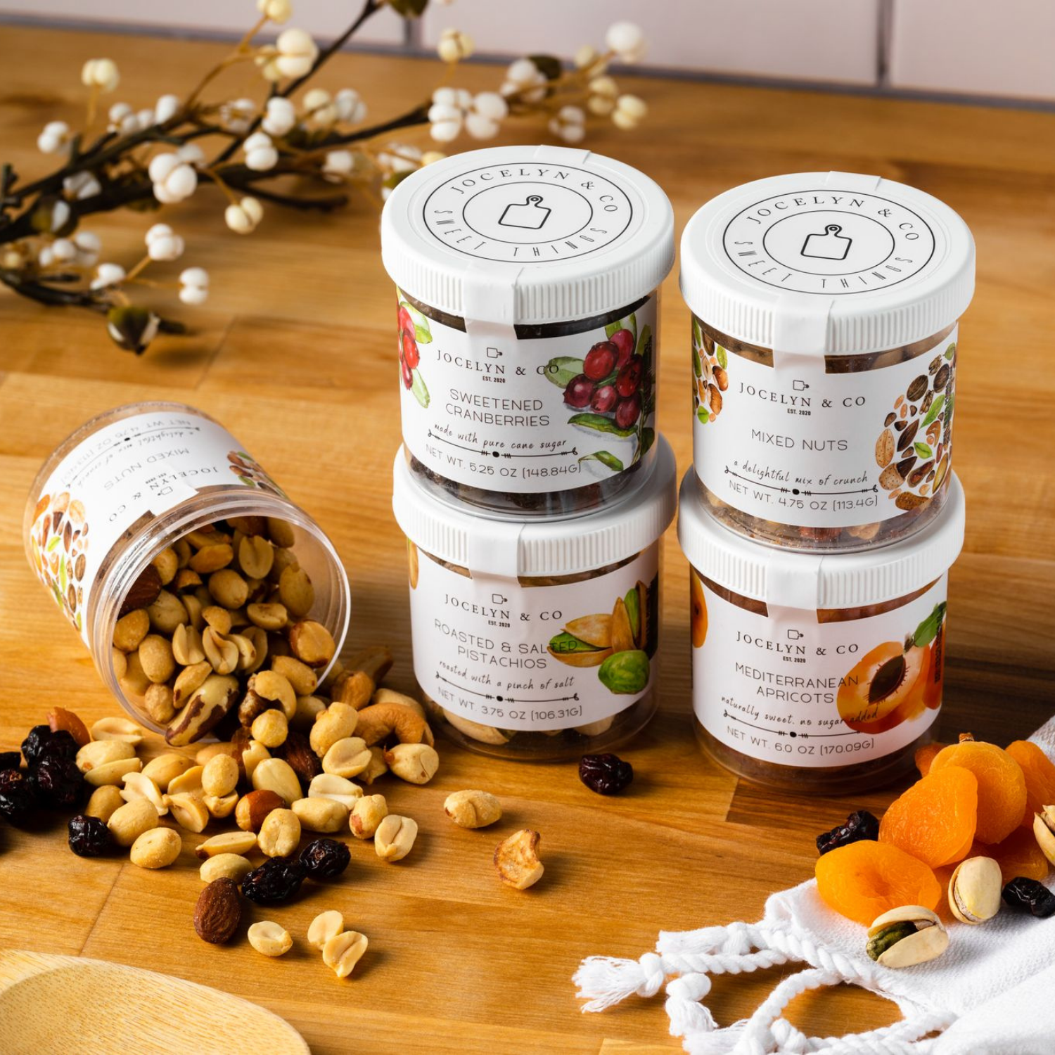 Jocelyn & Co - Wholesale Trail Mix - Fruit & Nuts Gift Box2