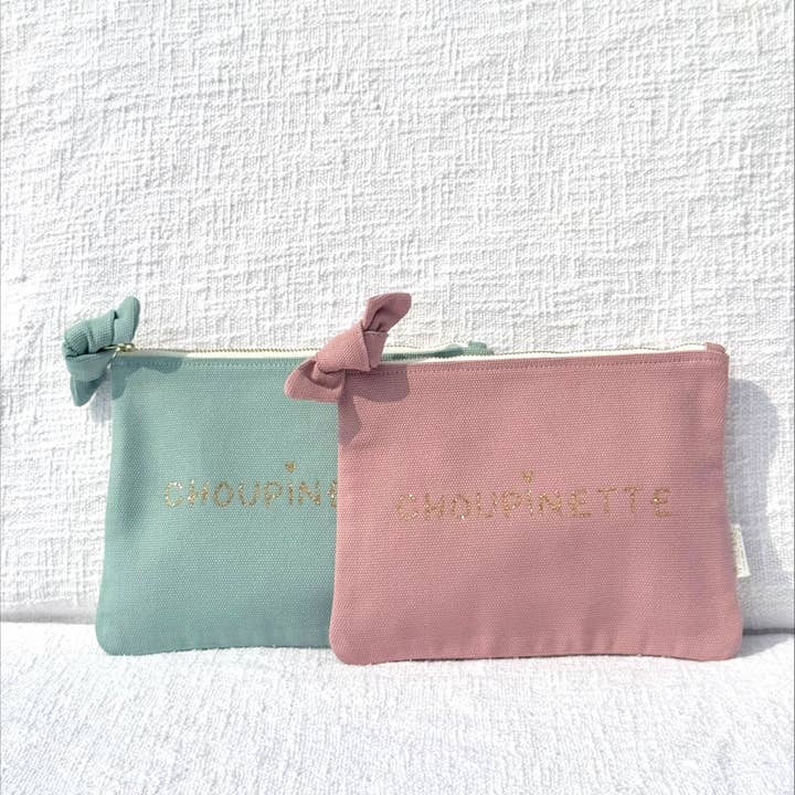 Marcel & Lily - Wholesale Pouch - Women's - "Choupinette" Celadon Pouch1