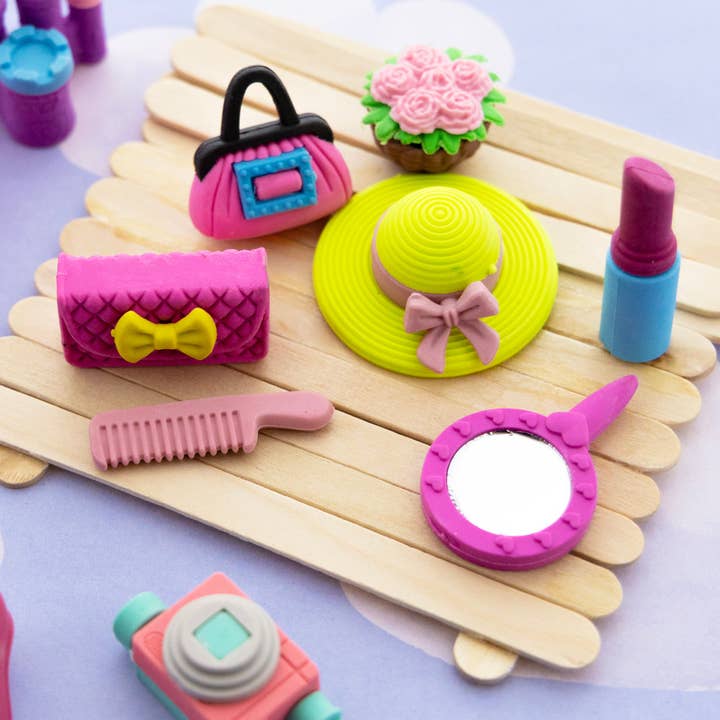 Princess Bash 3D Eraser Sets for wholesale by Luna Office Supply - Everyday Essential