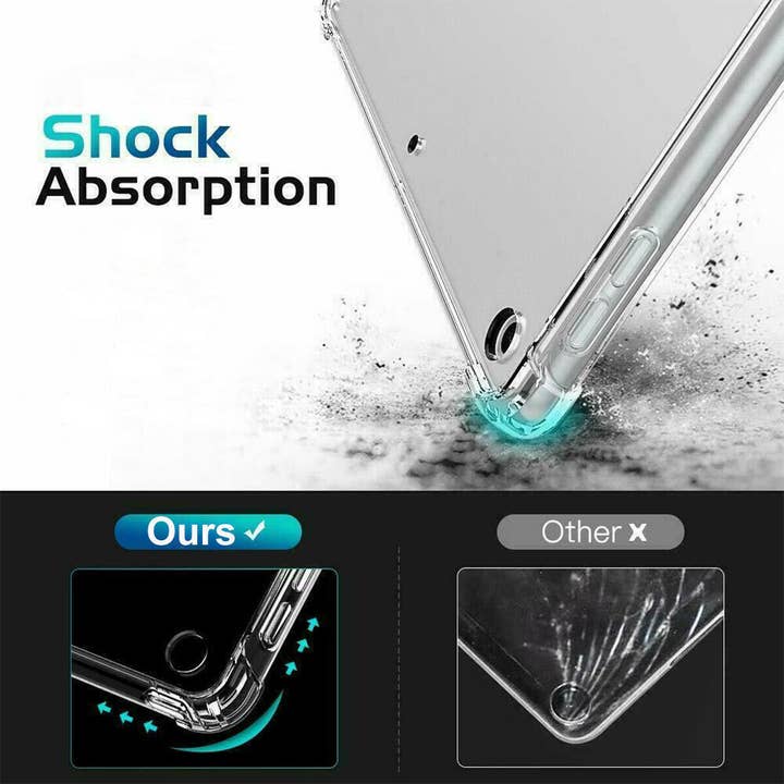AICase - Wholesale Laptop/Tablet Case - Men's - iPad 10.2 Clear Case TPU Silicone Protective Case1