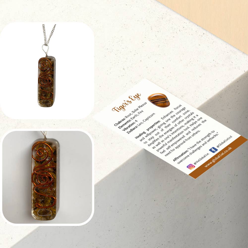 VIE – Großhandel Individueller Charm/Anhänger – Orgonit Reiki Anhänger, 3,5 cm26