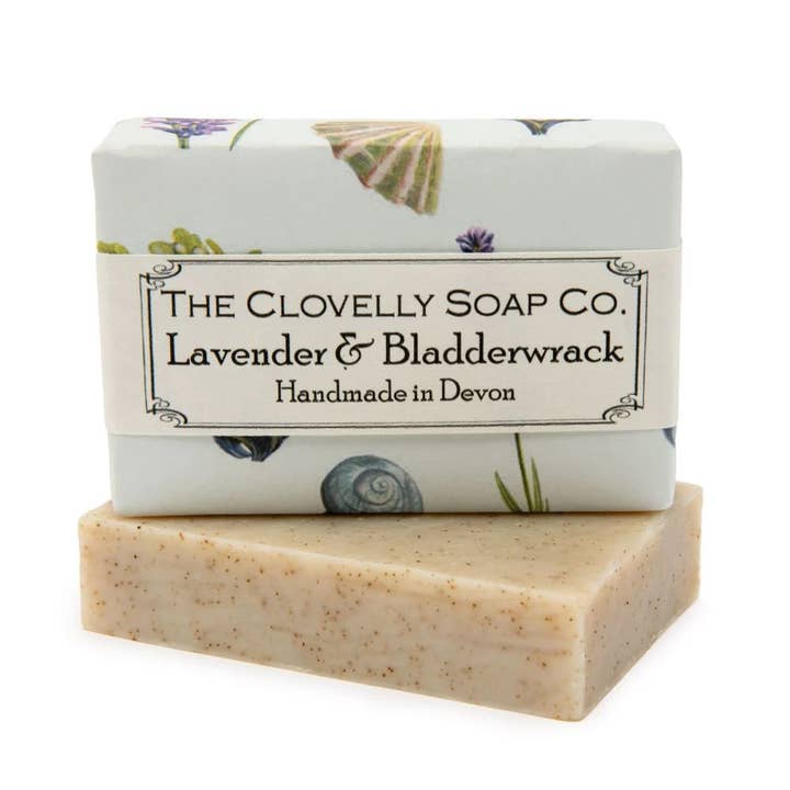 Lavender & Bladderwrack Soap for wholesale by The Clovelly Soap Company