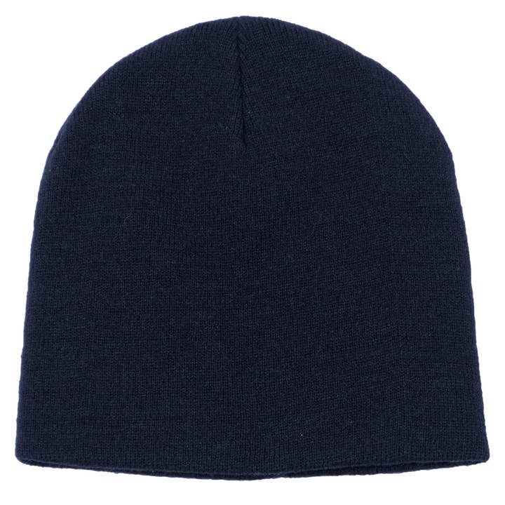 Straight Knit Beanie - Custom Art Option: Embroidery for wholesale by ACE USA