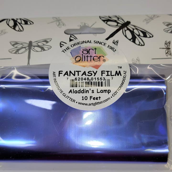 FILM FANTASTIQUE LA LAMPE D'ALADDIN (4" x 10') pour la vente par Art Institute Glitter Inc