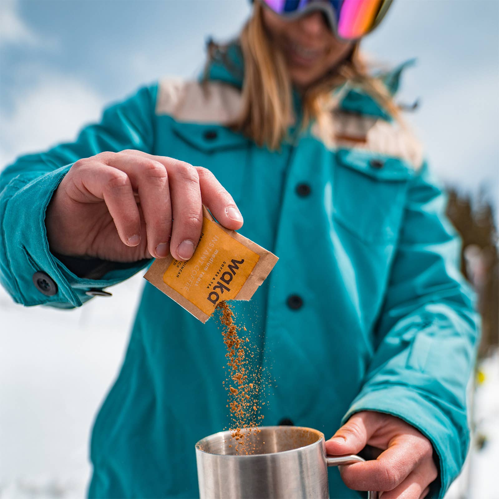 Waka Coffee & Tea - Wholesale Instant Coffee/Espresso - Medium-Strong Roast Single-Serve Instant Coffee 8 ct Box5