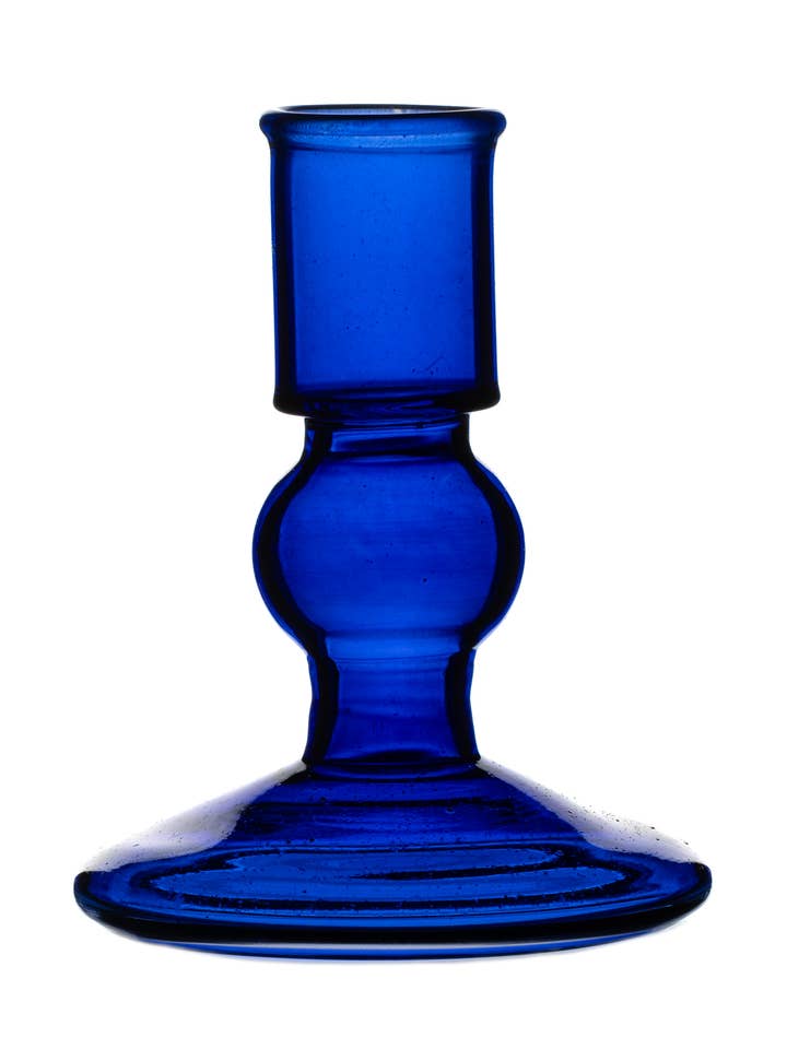 Ink Blue Candlestick #3 for wholesale by Shoeless Joe Ltd