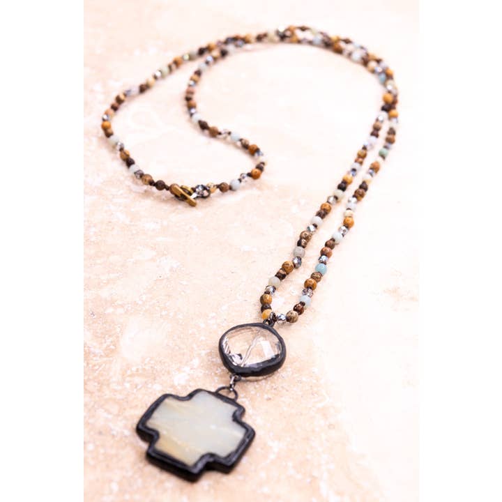 Dylan Designs - Wholesale Pendant/Charm Necklace - McCall Necklace in Amazonite7