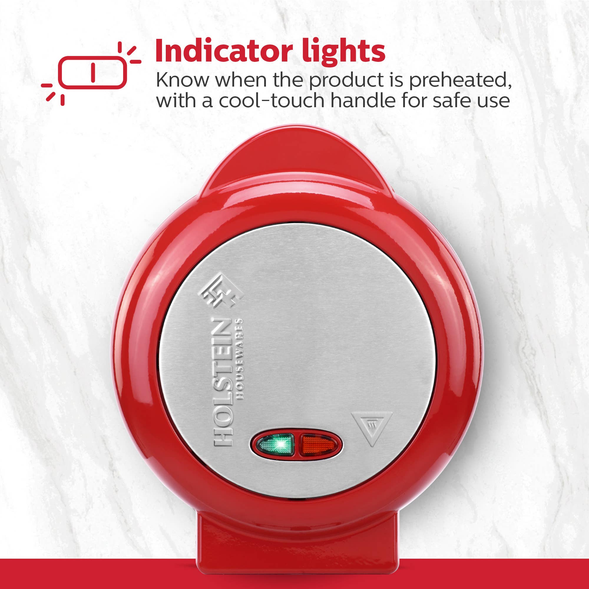 Holstein Housewares - Wholesale Kitchen Appliance - Easy Fast Breakfast Omelet Maker for Pancakes & Treats52