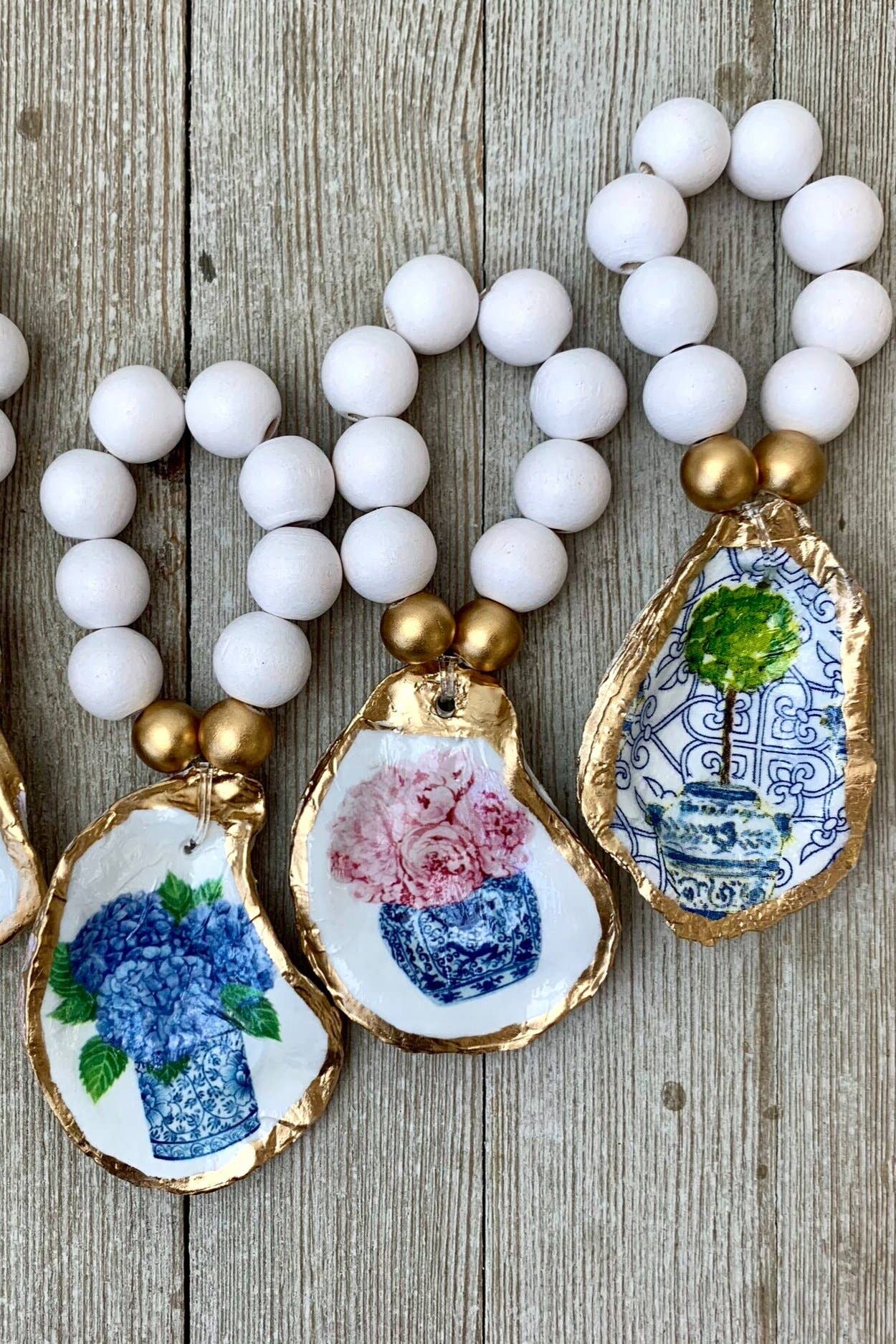 Ten Twenty Six Designs - Vendita all'ingrosso Anelli portatovagliolo - Portatovaglioli - Decoupage Oyster1