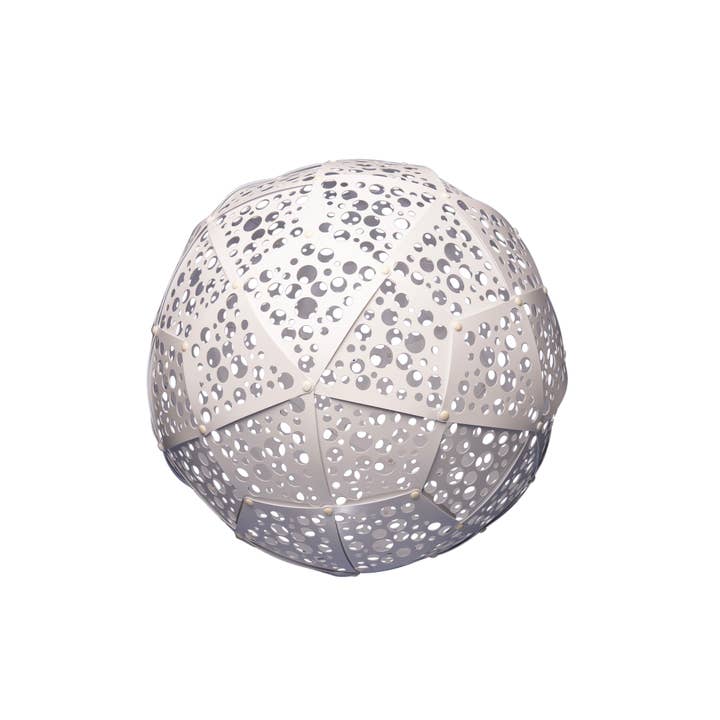 FlowerHouse - Wholesale Outdoor/Lawn Light - 18in Solar Pendant Light - Bubble White1