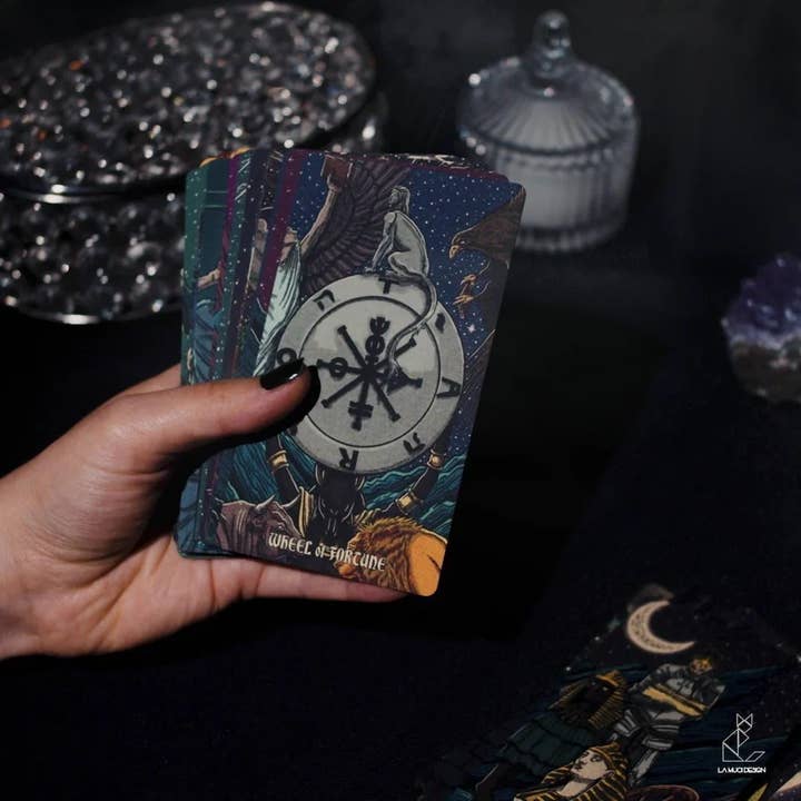 LA MUCI DESIGN - Wholesale Tarot Cards - Dark Reflections Tarot – Shadow Work & Self-Discovery Deck1