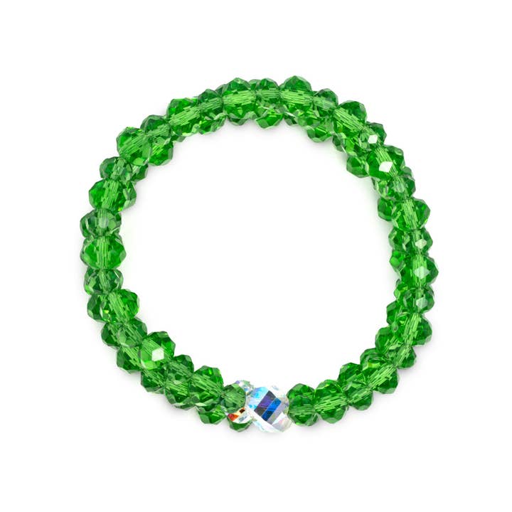 JoJo Loves You® - Wholesale Beaded Bracelet - Fern Twinkle Stacker2