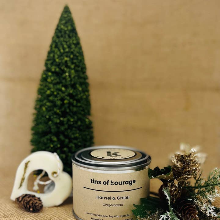 Kourage & co - Wholesale Travel candles - Hansel & Gretel Soy Wax Candle2