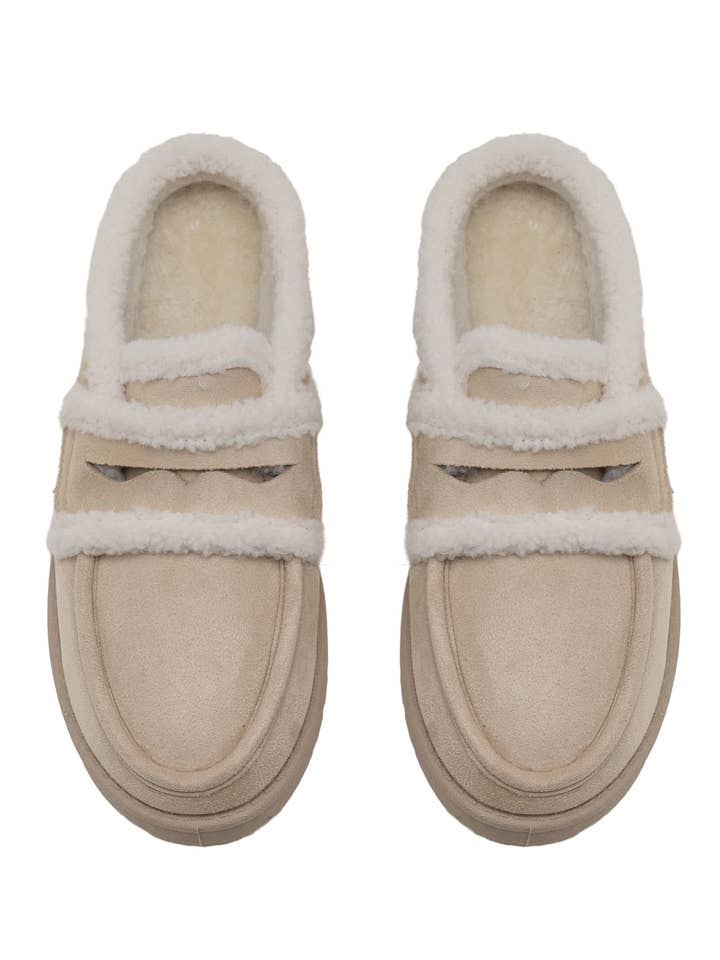 C'M PARIS - Wholesale Muiltjes - Dames - Dubbele Decoratieve Gesp Gevoerde Klomp 65256