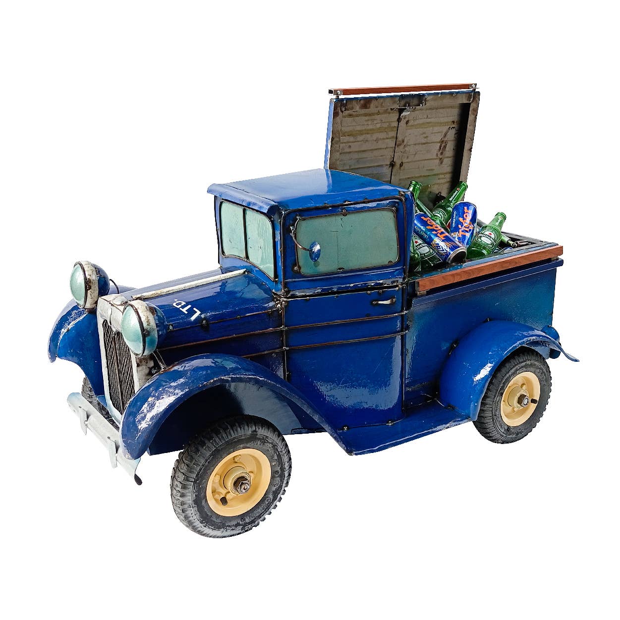 Think Outside - Wholesale Party Tub - Vintage Pick-Up Truck Cooler - Blue0