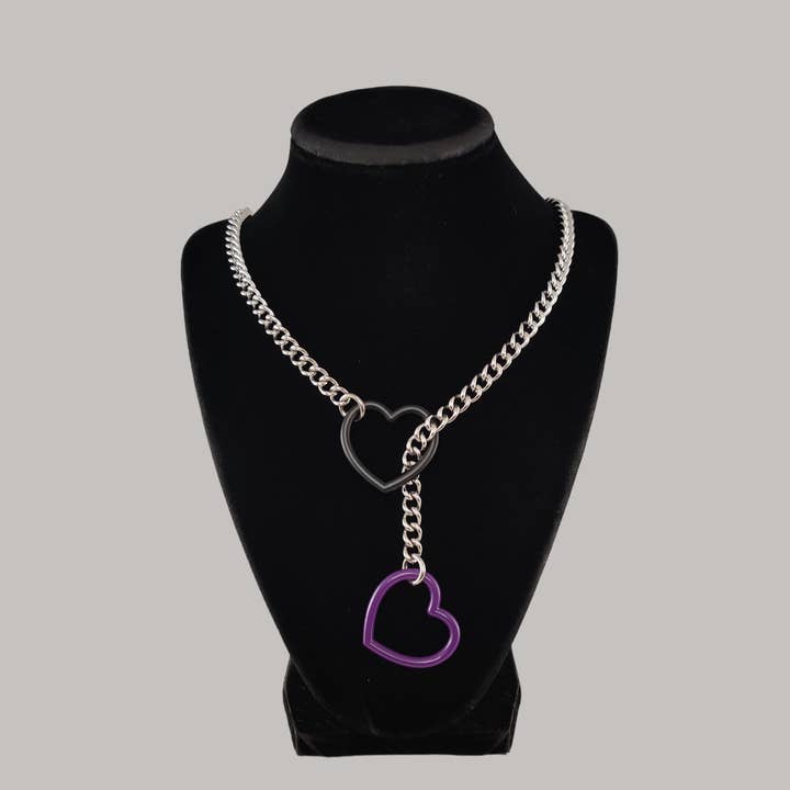 Altcultures - Wholesale Pendant/Charm Necklace - Mismatched Colorful slip chain3