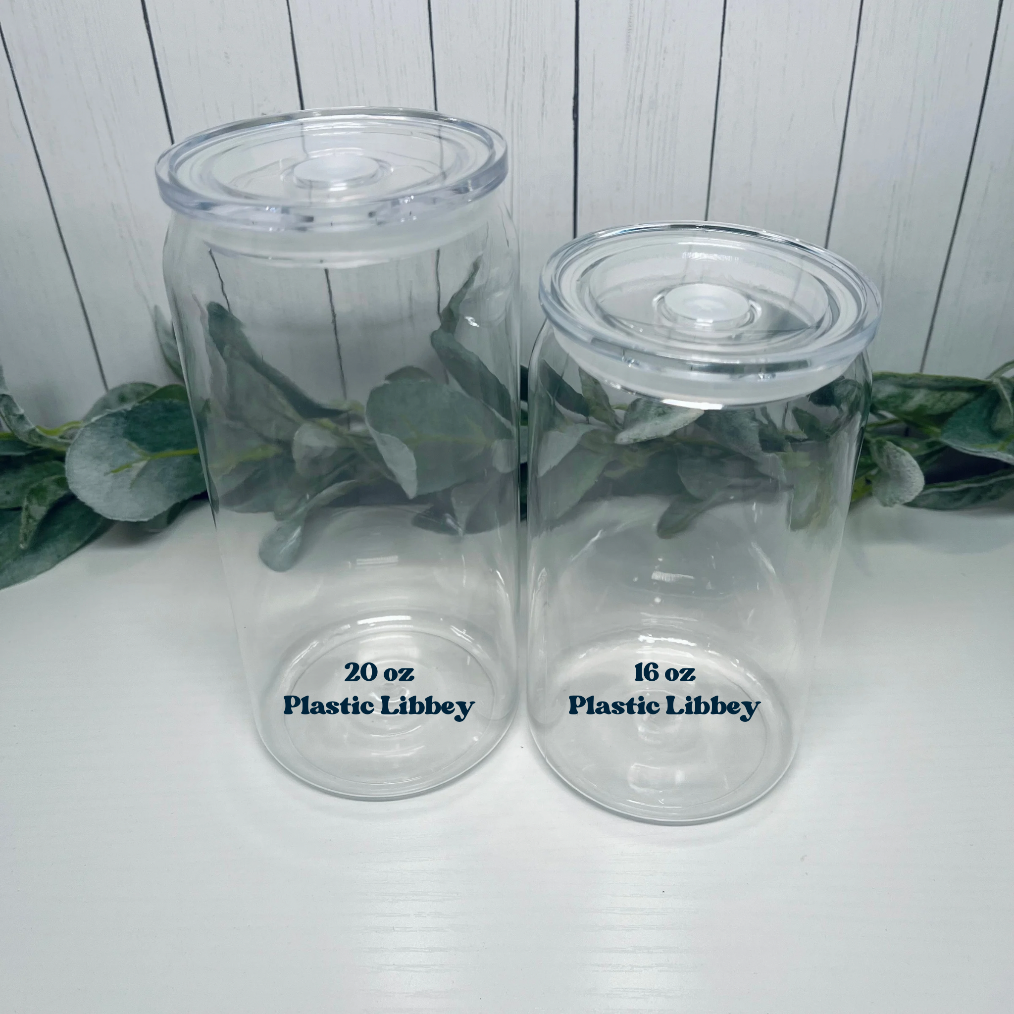 Mint Print Shop & Co - Wholesale Drinking Glass/Cup - 20 oz Plastic Can | Blank2