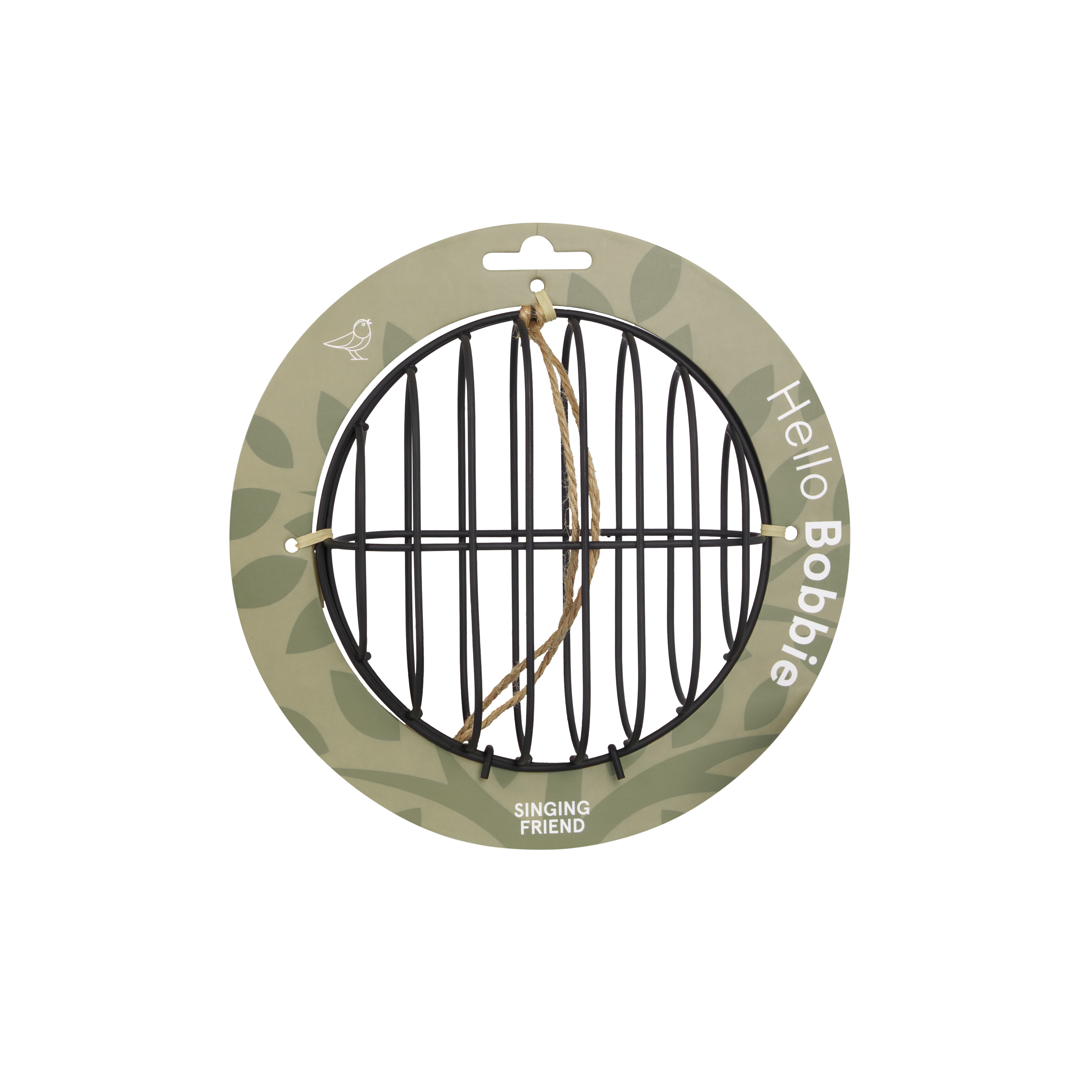 SingingFriend - Wholesale Bird Feeder - Hello Bobbie metal bird feeder1