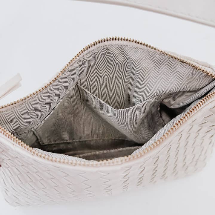 Pretty Simple – Großhandel Schultertasche – Damen – Harper Hobo Geflochtene Schultertasche4