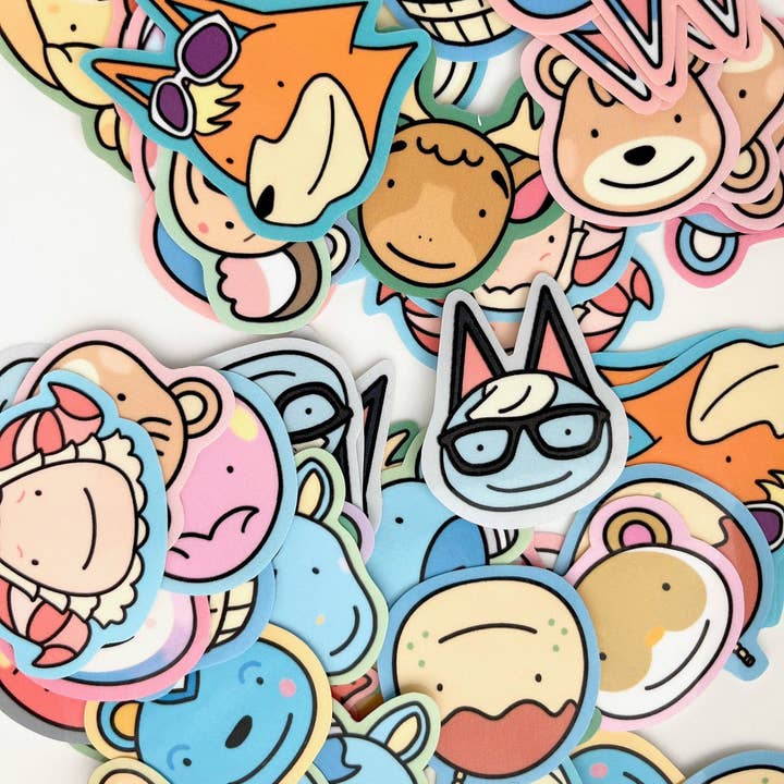 Studio Daeun – Adesivo por atacado – Adesivos de vinil Animal Crossing x Ditto5