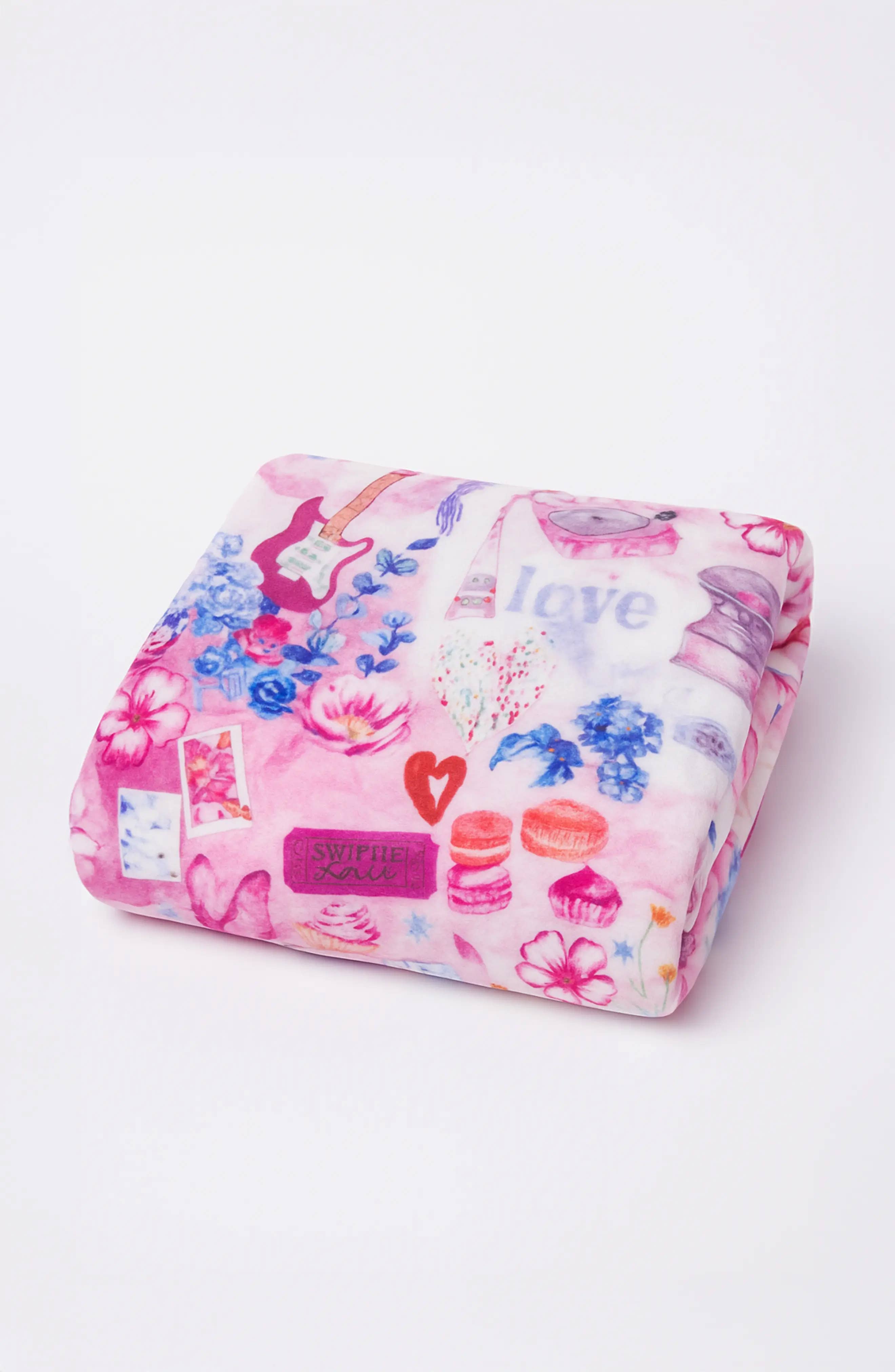 Limeapple - Wholesale Throw Blanket - Girls Plush Blanket - Pop Princess1