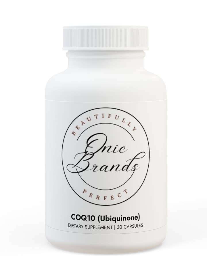 CoQ10 (Ubiquinone) Supplement (30 Capsules) for wholesale by Onic Brands LLC