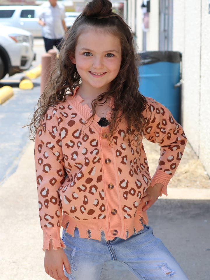 🔶ORANGE ANIMAL PRINTED SWEATER. XH-MY-950493 for wholesale by Kids Charm Online