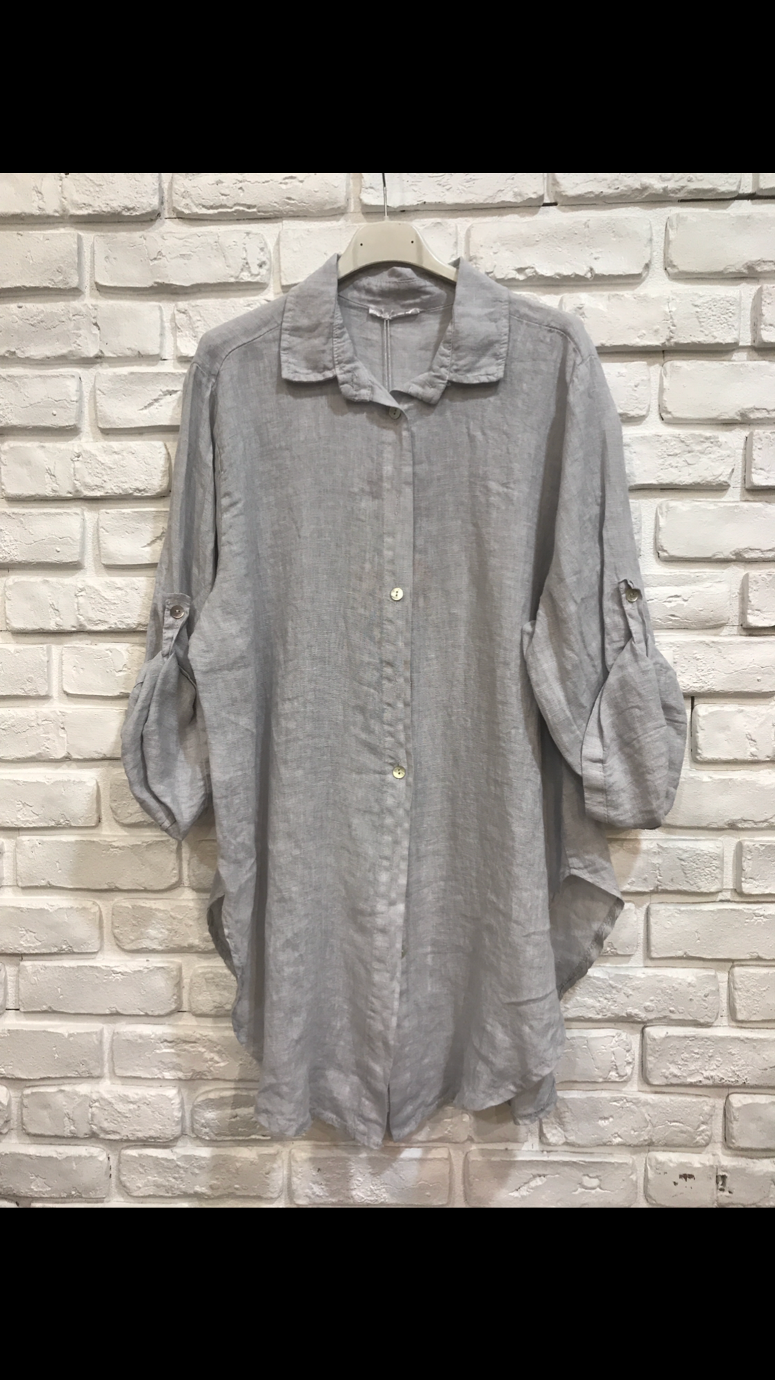 la maison des fibres naturelles - Wholesale Button Down Shirt - Women's - 100% linen shirt 62015917
