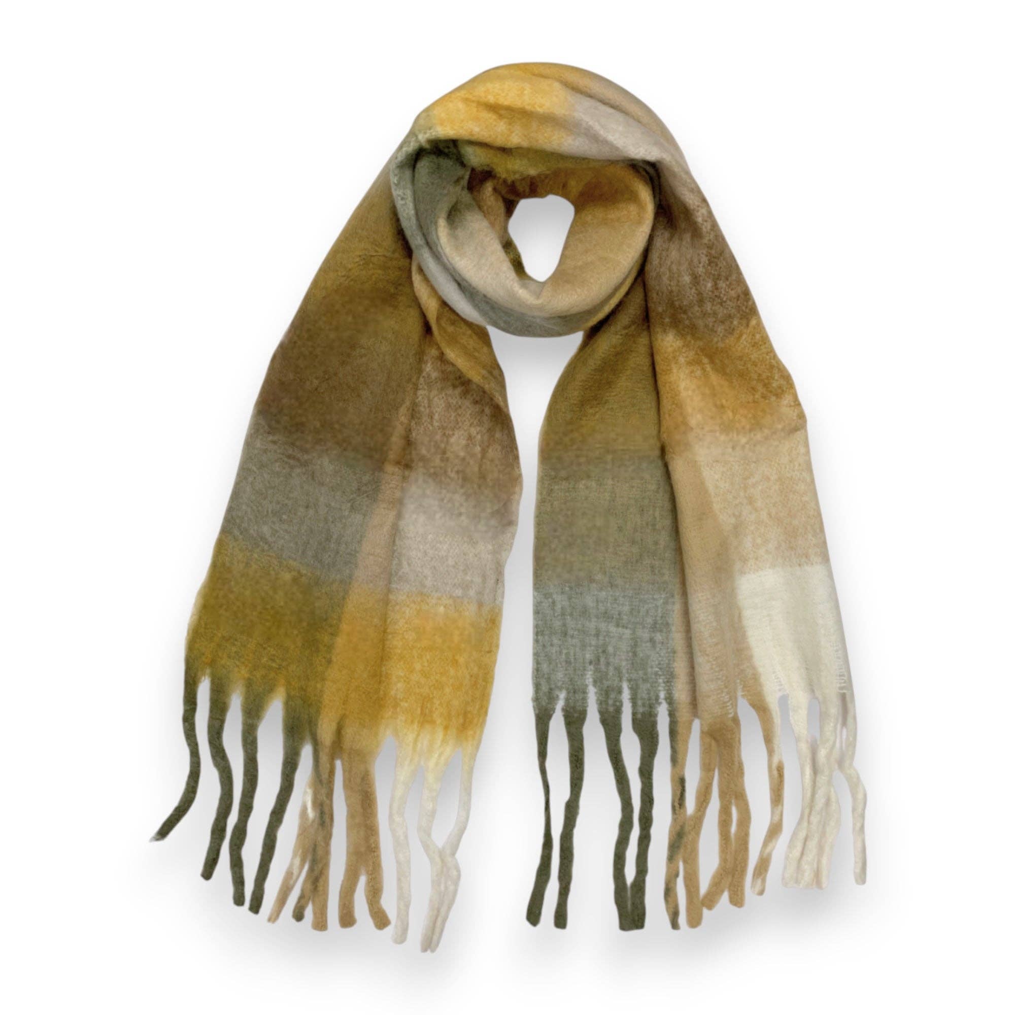 Lili Scarves (USA Duties Paid) – Cachecol - Mulher por atacado – Cachecol de Inverno com Estampa Xadrez Macia e Fofa - 15 Cores25