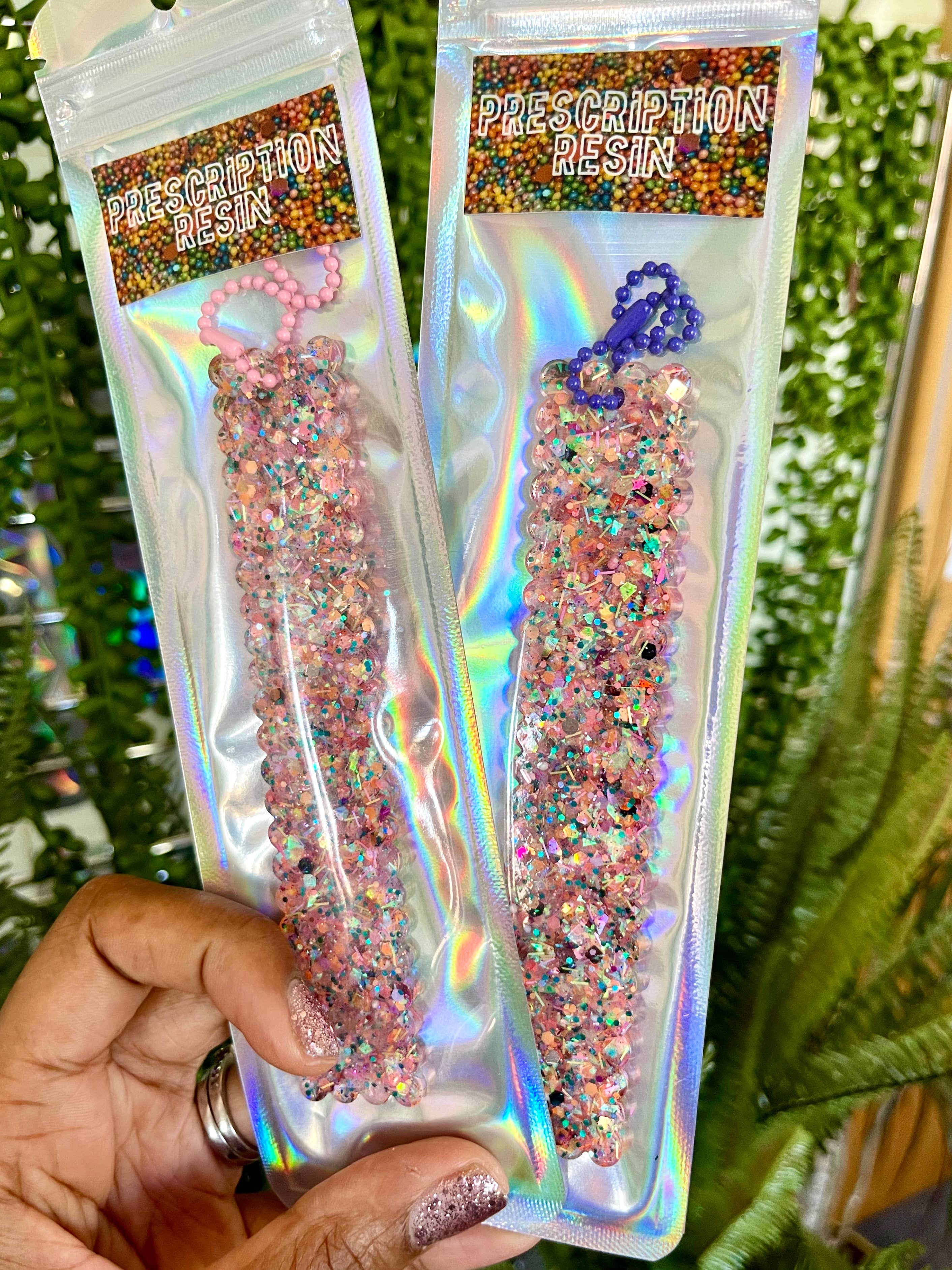 Prescription Resin - Wholesale Bookmark - RESIN BOOKMARK | GIFT SHOP | x 6 MIXED ASSORTMENT2