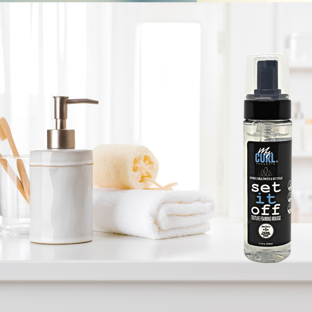 My Curl products - Wholesale Hair Styling Gel/Mousse - SET IT OFF TEXTURE FOAMING MOUSSE4
