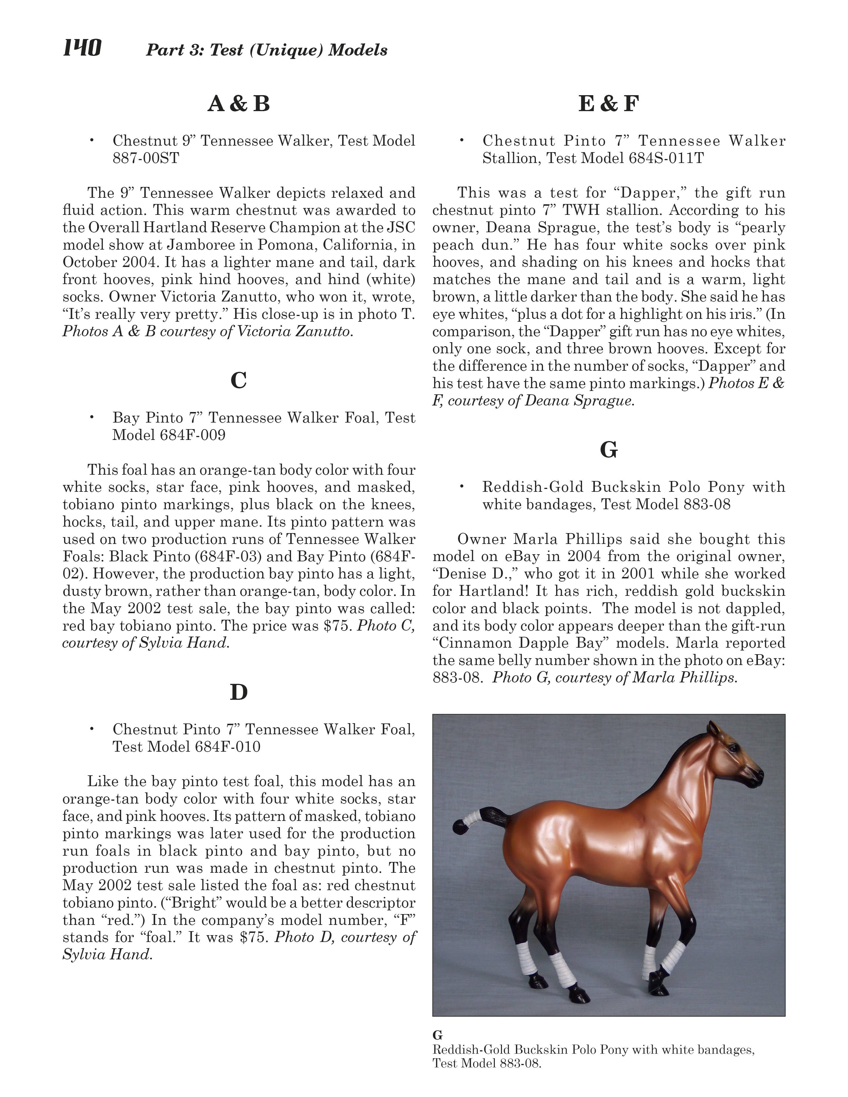 Schiffer Publishing – wholesale Display Book – Hartland Horses: New Model Horses Since 20002