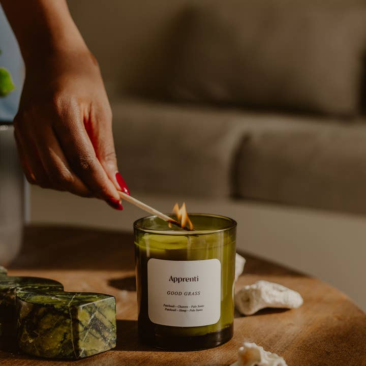 Apprenti - Wholesale Jar/Filled Candle - Good Grass Candle1