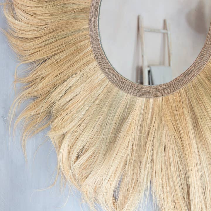 EARTHWARE - Wholesale - Mirror Rayung grass white XL2