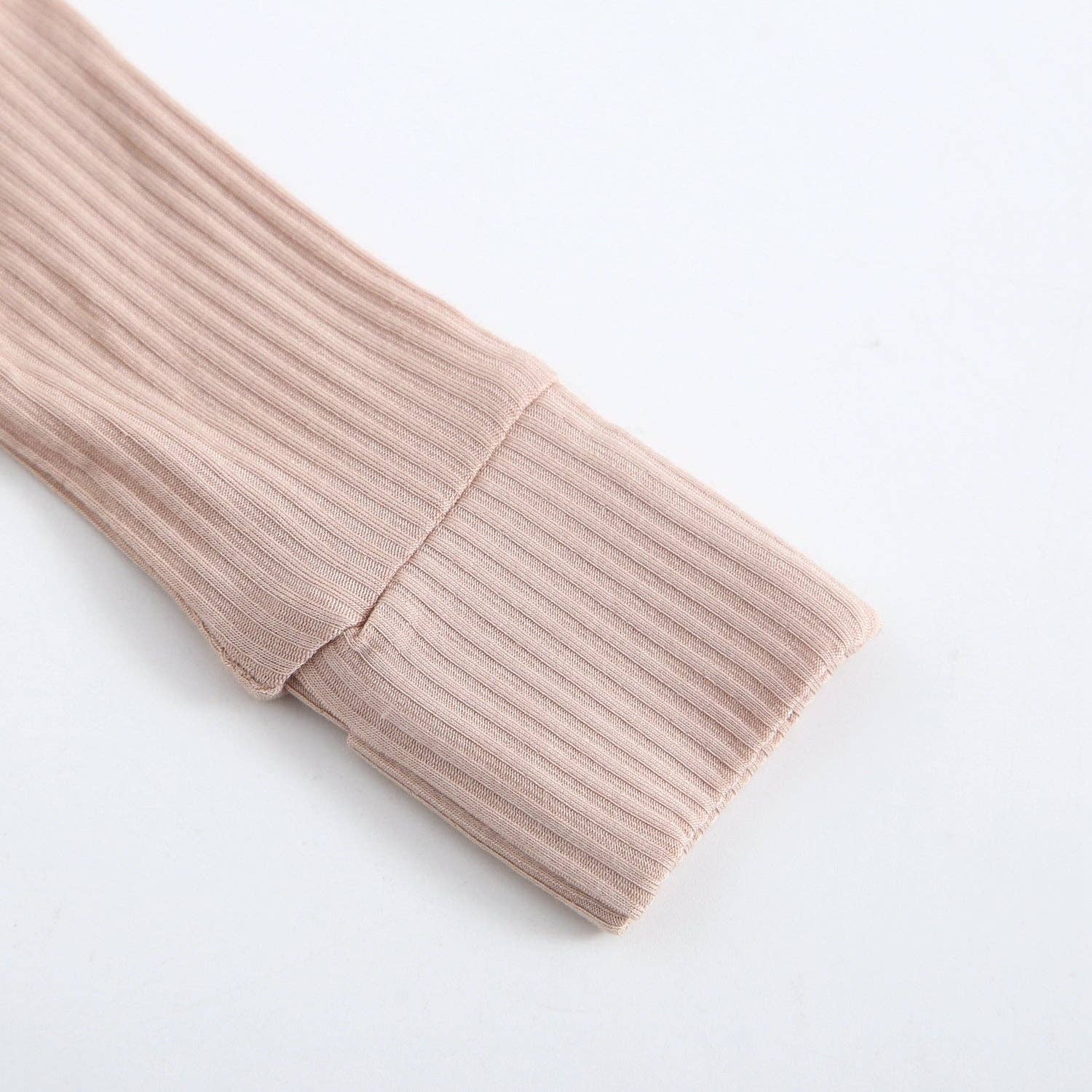 Luxie Charm - Wholesale Jumpsuit - Baby - Maple Ribbed Zippered Baby Romper5