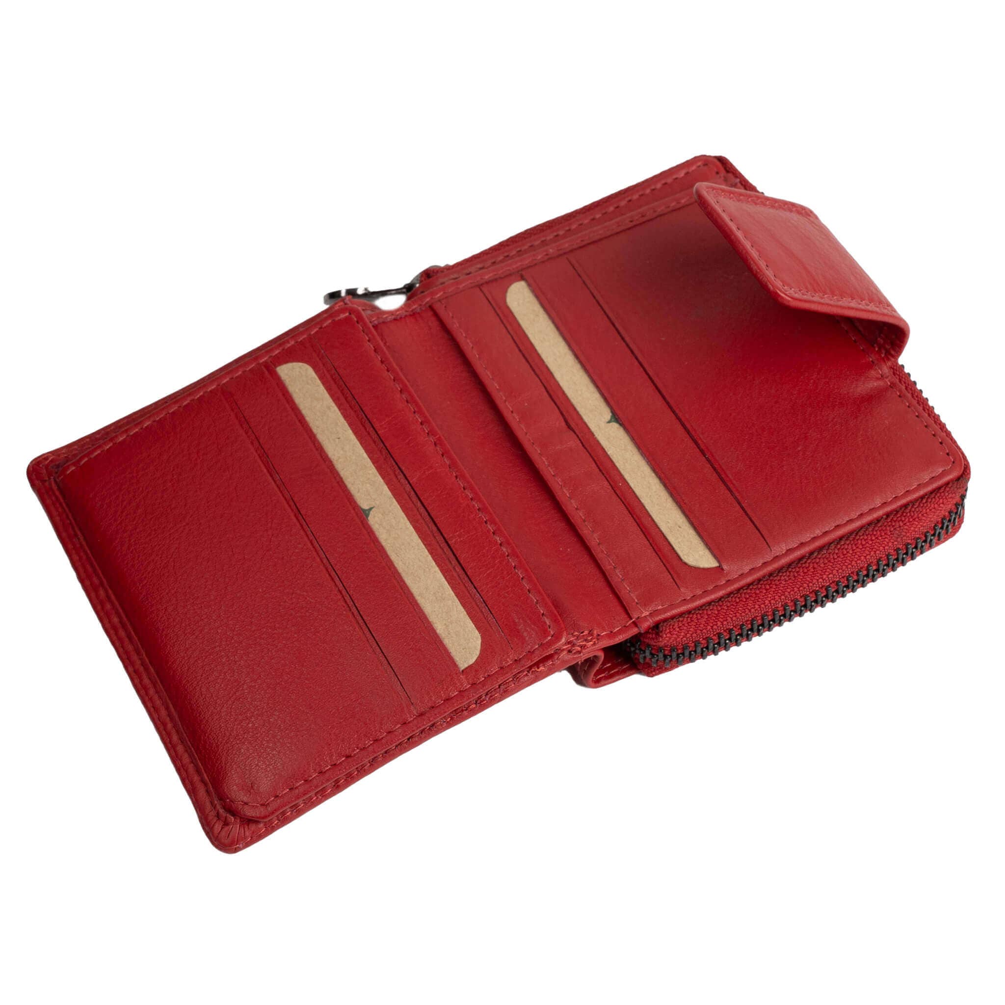 Greenwood - Wholesale Wallet - Unisex - Akiro women's small leather wallet with zip pocket39