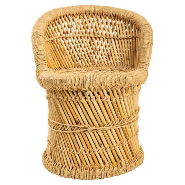 Creaciones Meng - Venta al por mayor Sillas - Niños - Set sillon y taburete niño de cuerda natural3