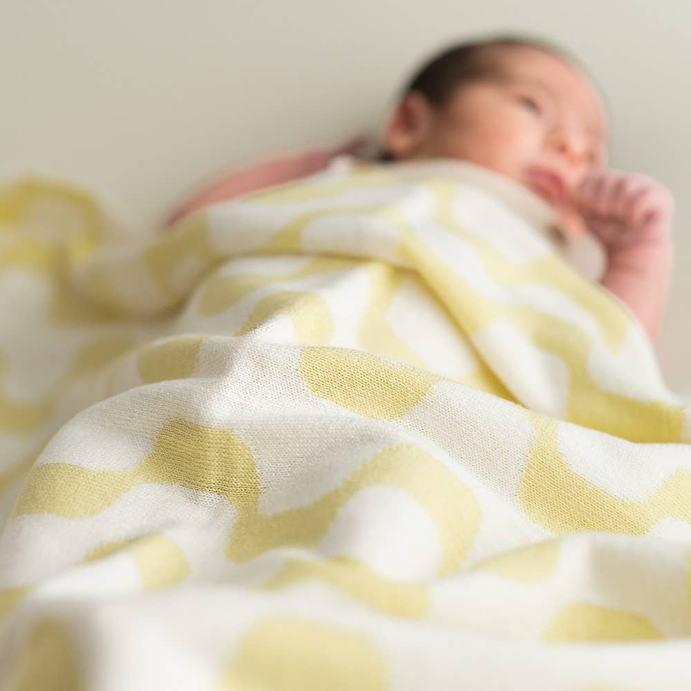 micu micu - Wholesale Bedding Blanket - Kids & Baby - Baby blanket zigzag soft yellow3