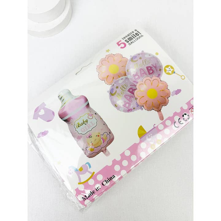 BABY GIRL Baby Shower Balloons for wholesale by Love and Repeat