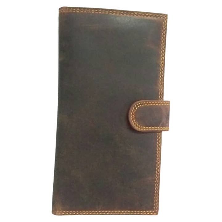 Vintage Leder Lange Bi-Fold Geldbörse - 8275 für den Großhandel von Viceroy Leathers