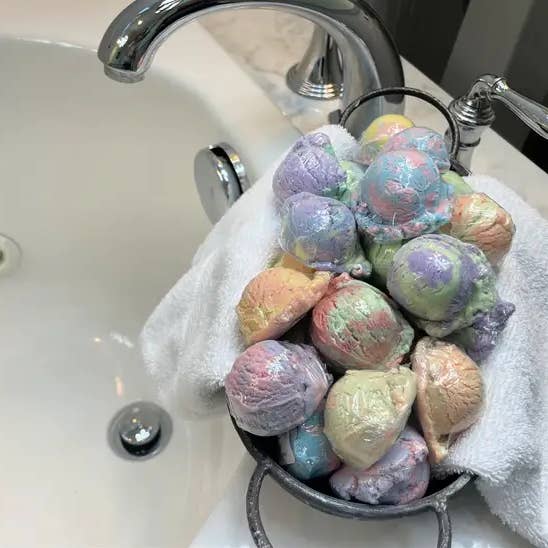 Whitetail Lane Farm Goat Milk Soap - Wholesale Bubble Bath - Bubble Scoops Solid Bubble Bath Cucumber Melon2