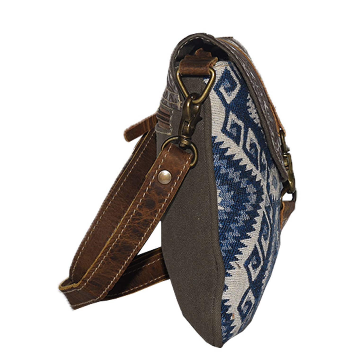 Hopofly Bags - Wholesale Crossbody Bag - Women's - Gine Canvas & Leather Crossbody Bag2