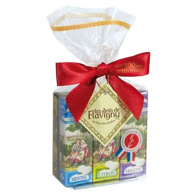 Les Anis de Flavigny Pocket Box Gift Set 5x0.64oz for wholesale by The French Farm